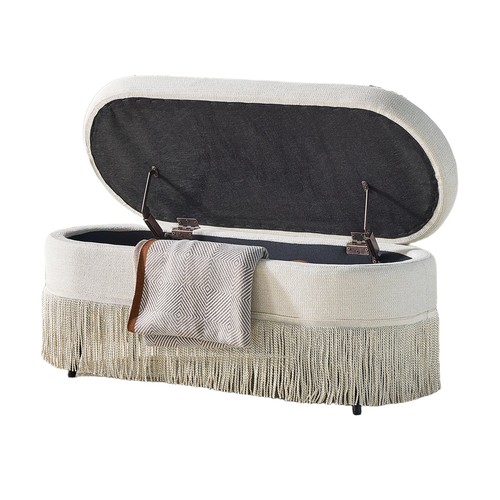 Bedroom storage ottoman - bedroom,